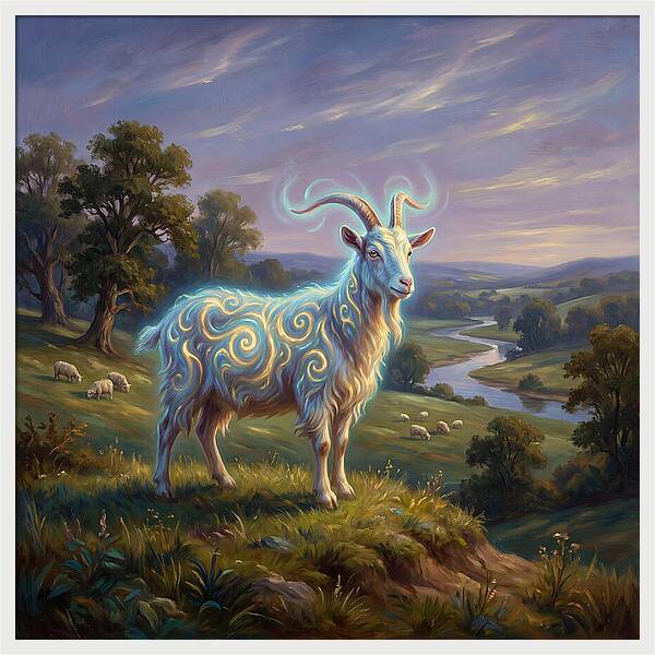 Goat In Nature