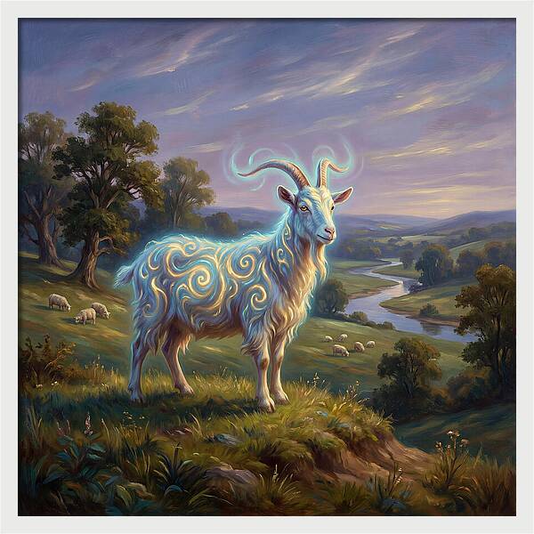 Goat In Nature
