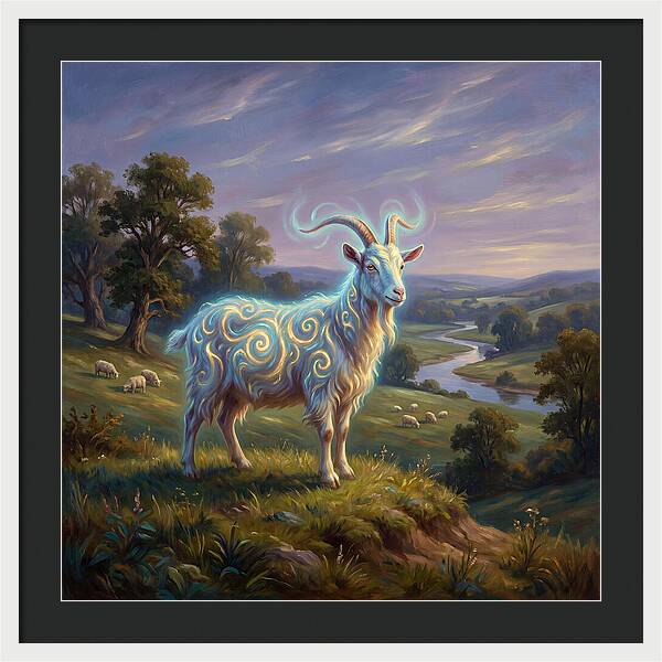 Goat In Nature
