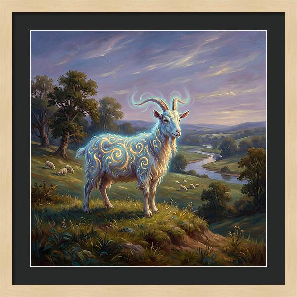 Goat In Nature