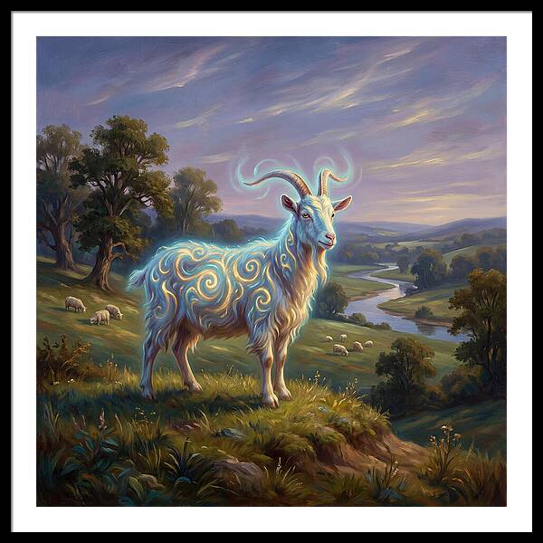 Goat In Nature