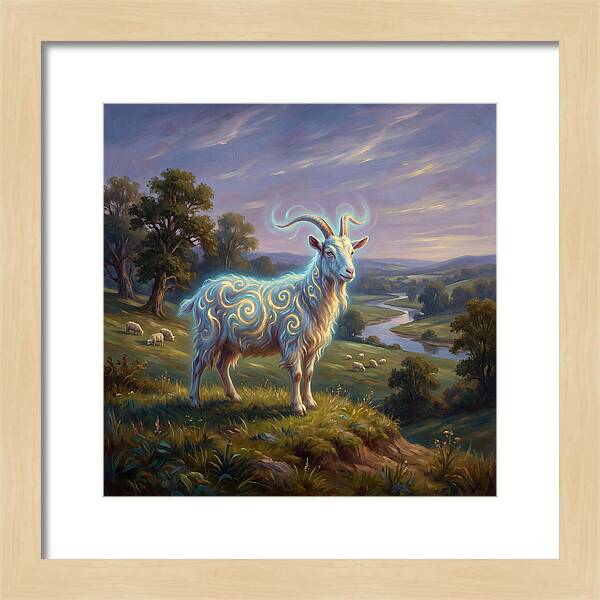 Goat In Nature