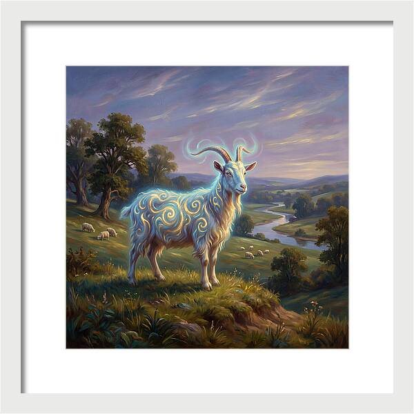 Goat In Nature