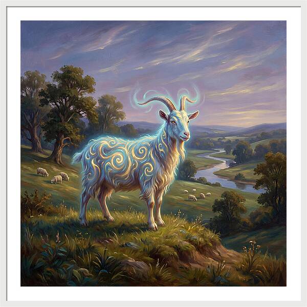 Goat In Nature