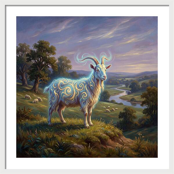 Goat In Nature