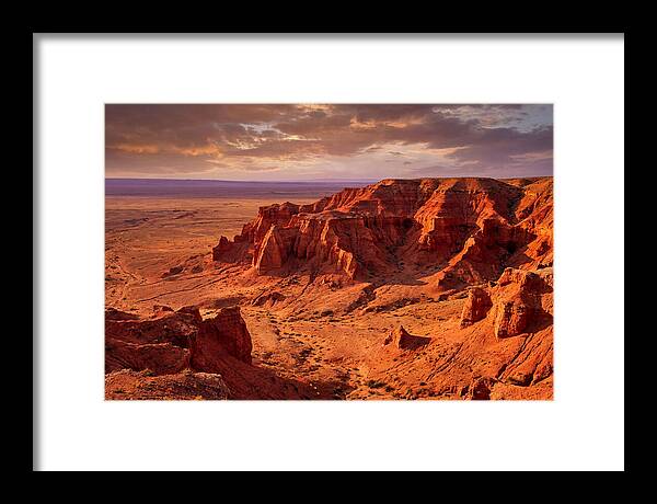 Gobi Desert Sunset Serenity