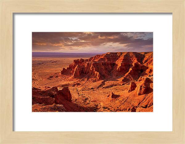 Gobi Desert Sunset Serenity