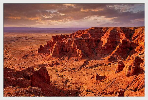 Gobi Desert Sunset Serenity