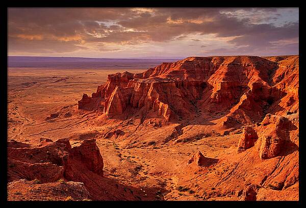 Gobi Desert Sunset Serenity