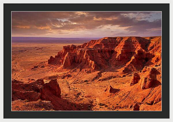 Gobi Desert Sunset Serenity