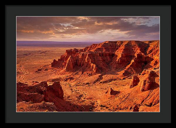 Gobi Desert Sunset Serenity