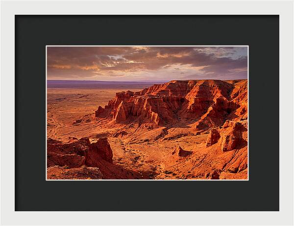 Gobi Desert Sunset Serenity