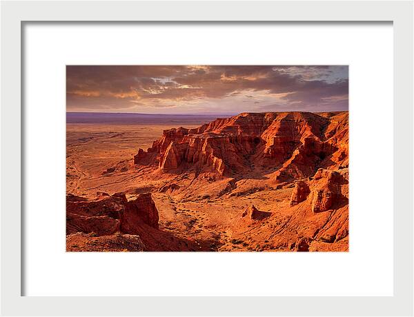 Gobi Desert Sunset Serenity