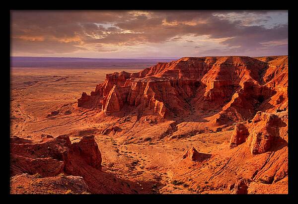Gobi Desert Sunset Serenity
