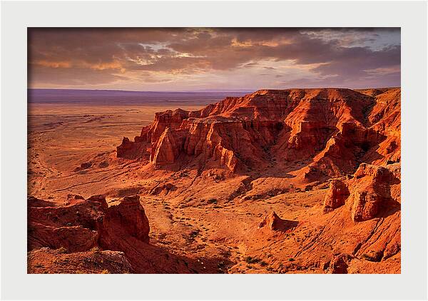 Gobi Desert Sunset Serenity