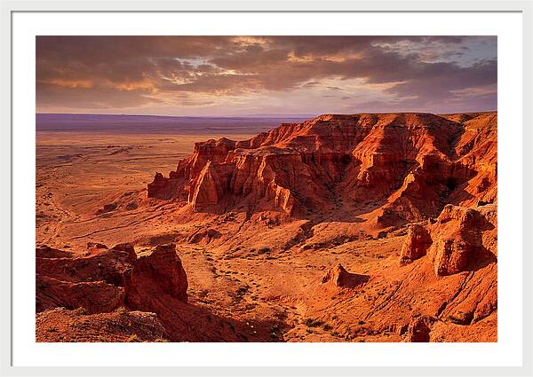 Gobi Desert Sunset Serenity