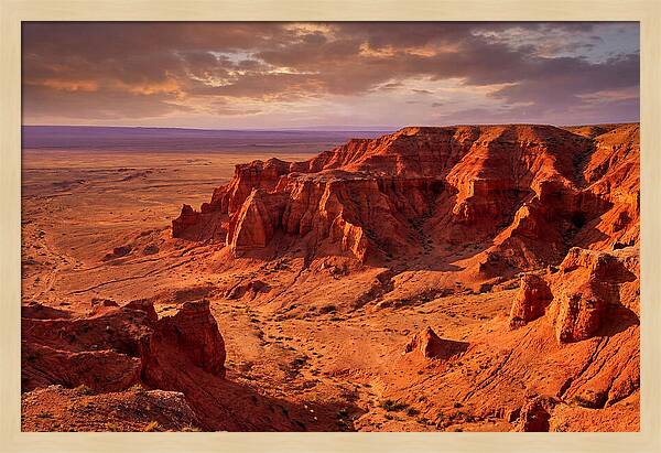 Gobi Desert Sunset Serenity