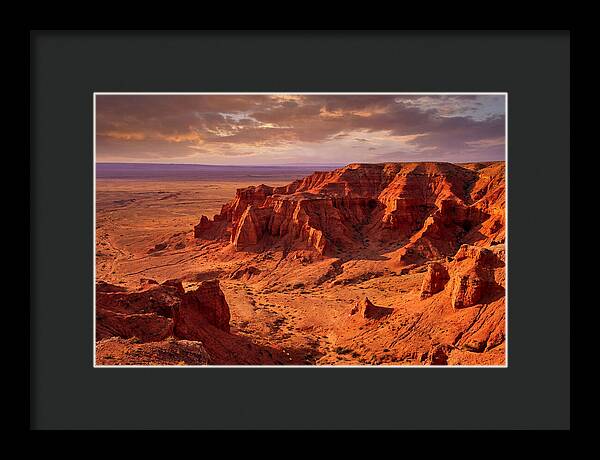 Gobi Desert Sunset Serenity