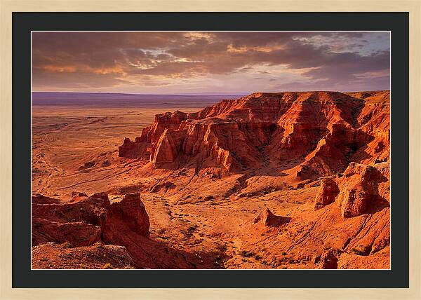 Gobi Desert Sunset Serenity