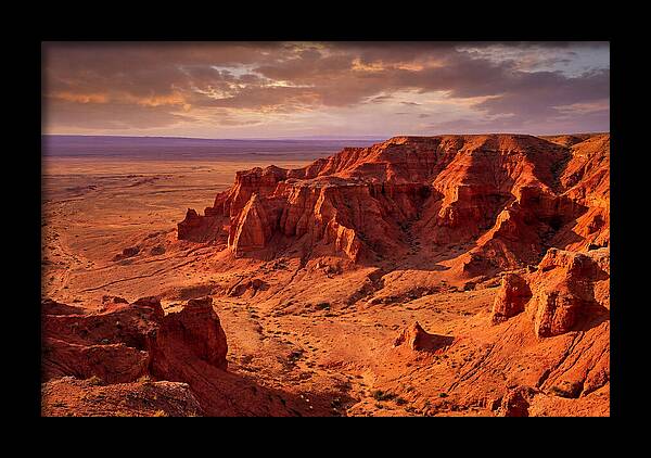 Gobi Desert Sunset Serenity