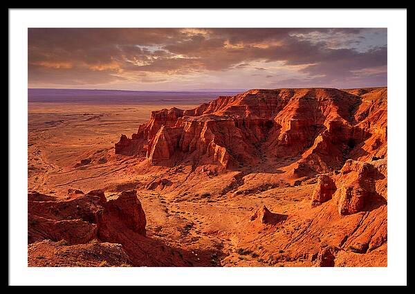 Gobi Desert Sunset Serenity