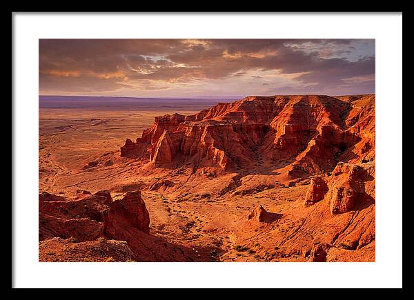 Gobi Desert Sunset Serenity