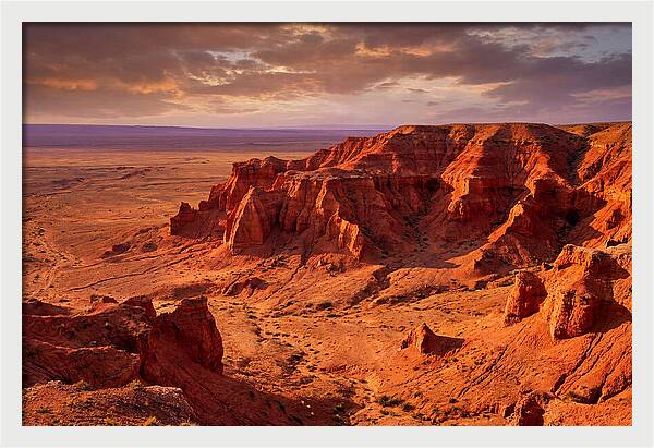 Gobi Desert Sunset Serenity