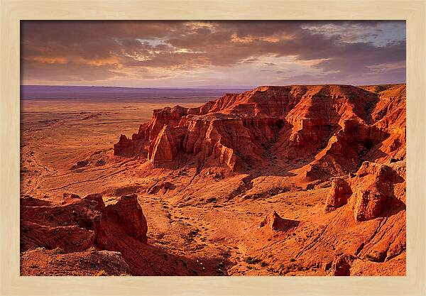 Gobi Desert Sunset Serenity