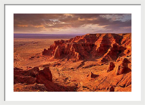 Gobi Desert Sunset Serenity