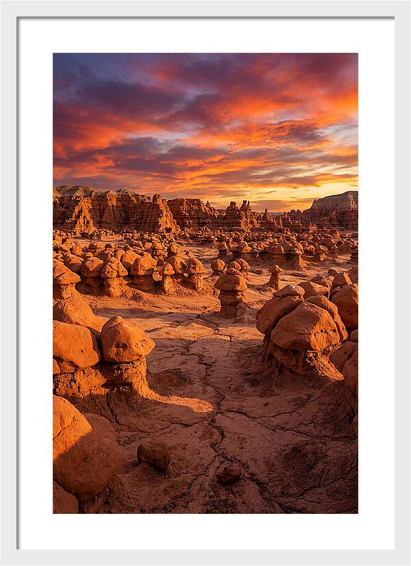 Goblin Valley State Park Sunset
