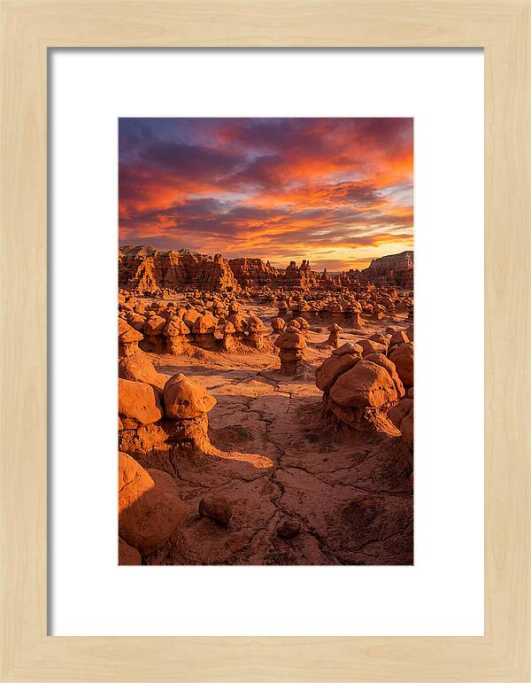 Goblin Valley State Park Sunset