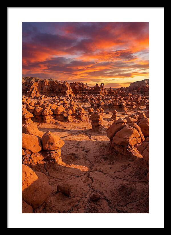 Goblin Valley State Park Sunset