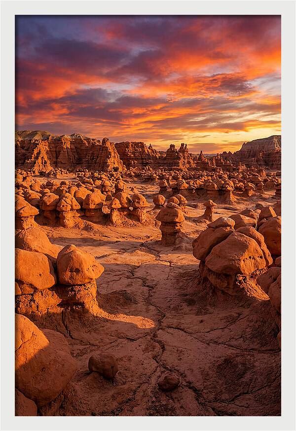 Goblin Valley State Park Sunset