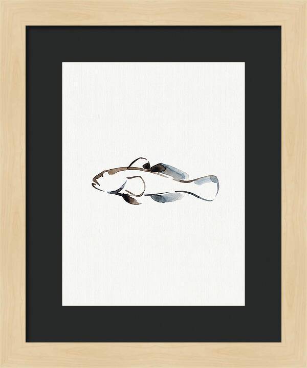 Goby Fish Minimalism