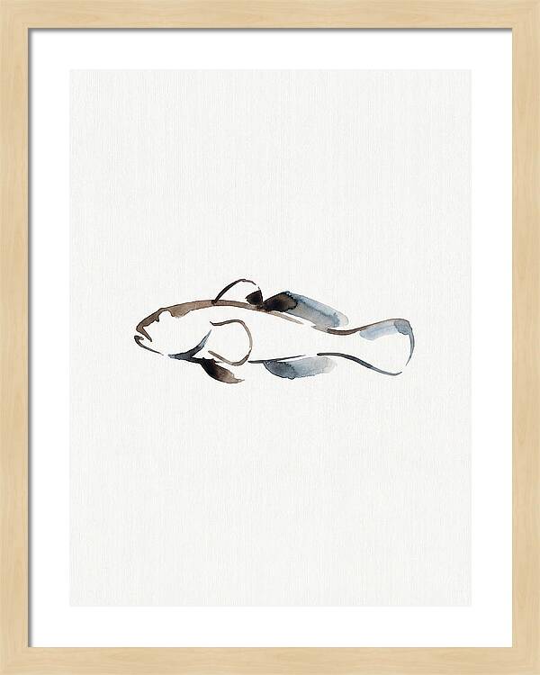 Goby Fish Minimalism