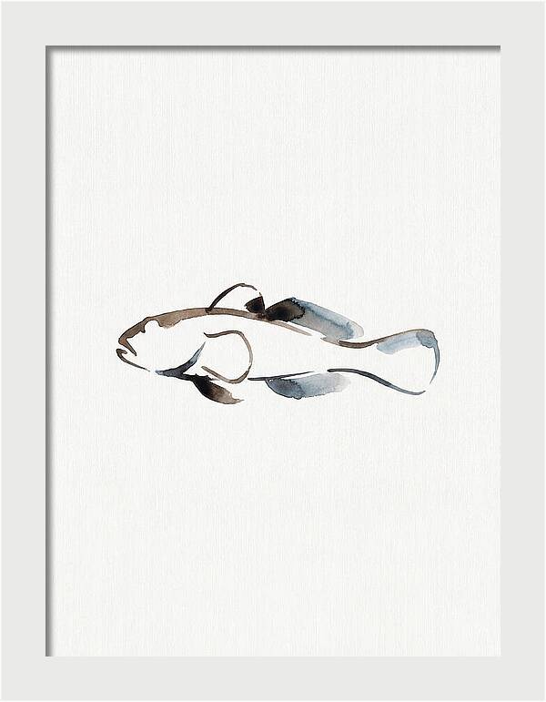 Goby Fish Minimalism
