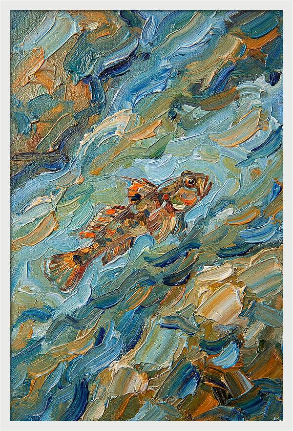 Goby Swimming In Water