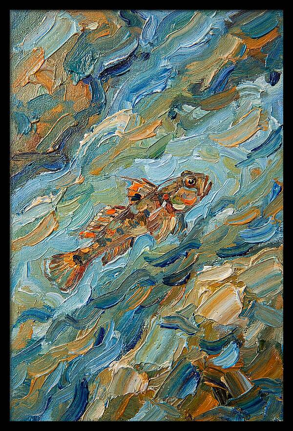 Goby Swimming In Water