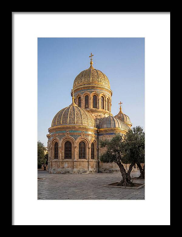 Golden Domes Under Clear Sky