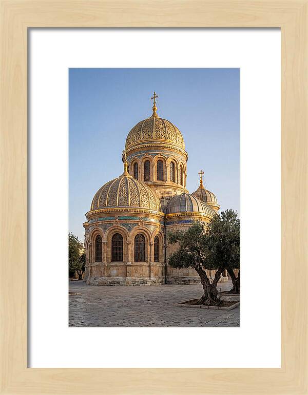 Golden Domes Under Clear Sky