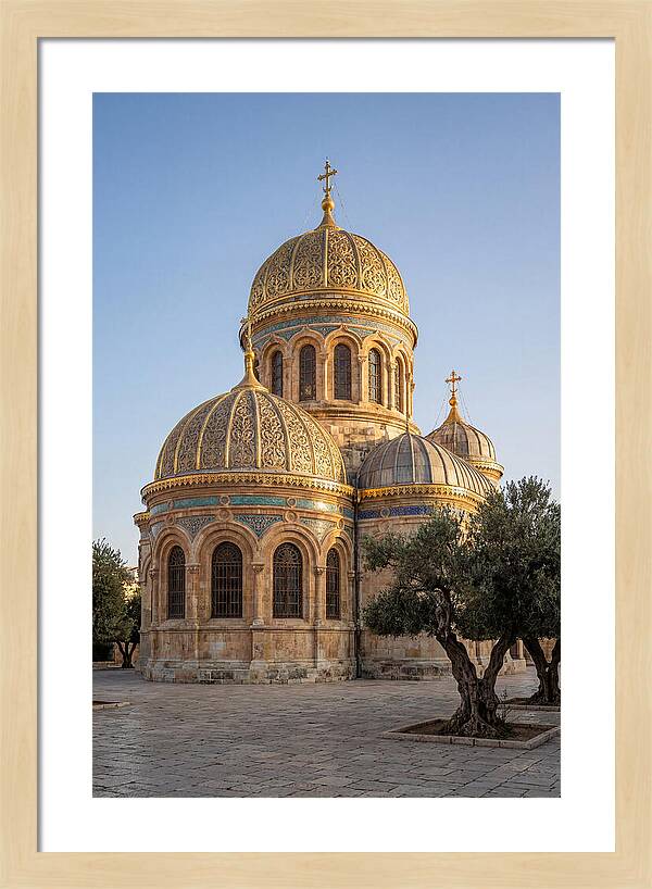 Golden Domes Under Clear Sky