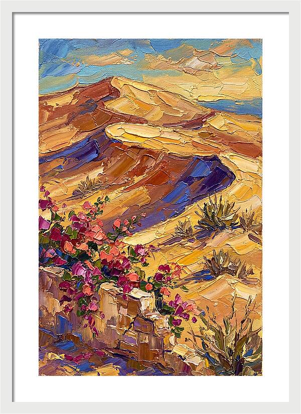 Golden Dunes Under Mediterranean Sky