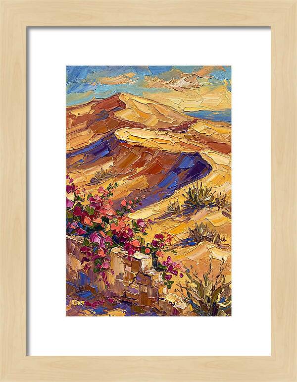 Golden Dunes Under Mediterranean Sky