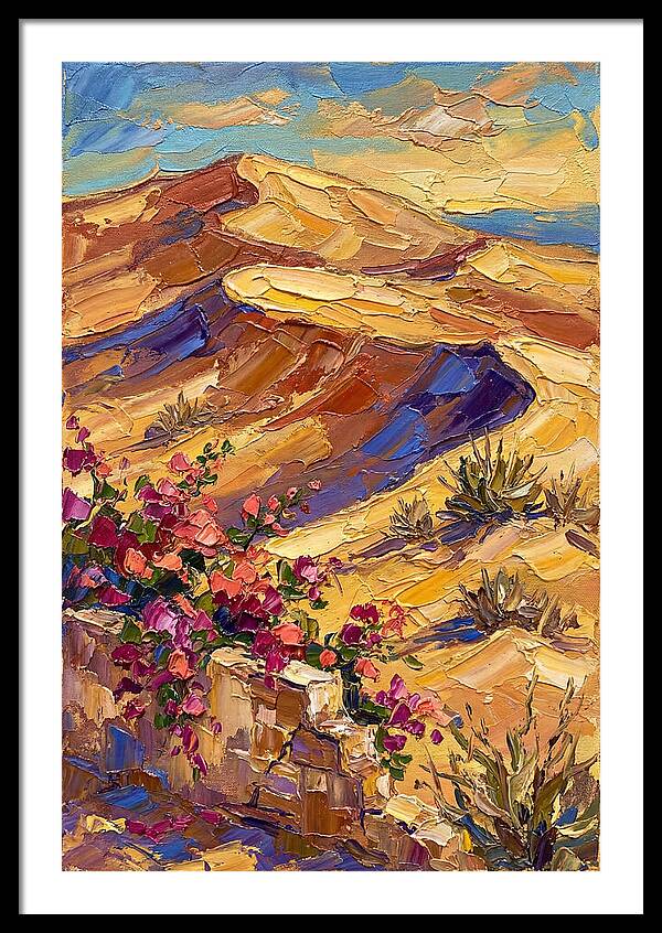 Golden Dunes Under Mediterranean Sky