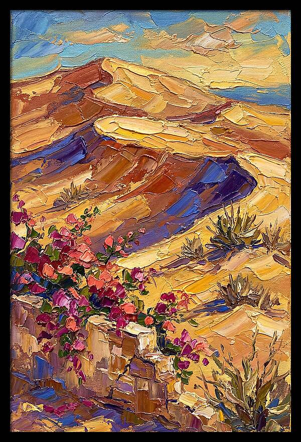 Golden Dunes Under Mediterranean Sky