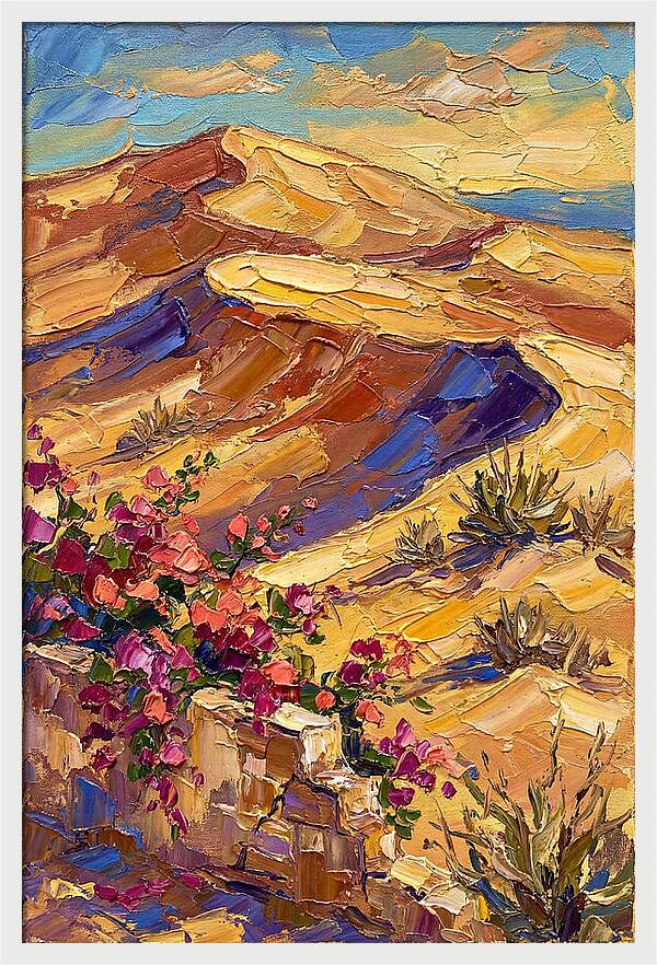 Golden Dunes Under Mediterranean Sky