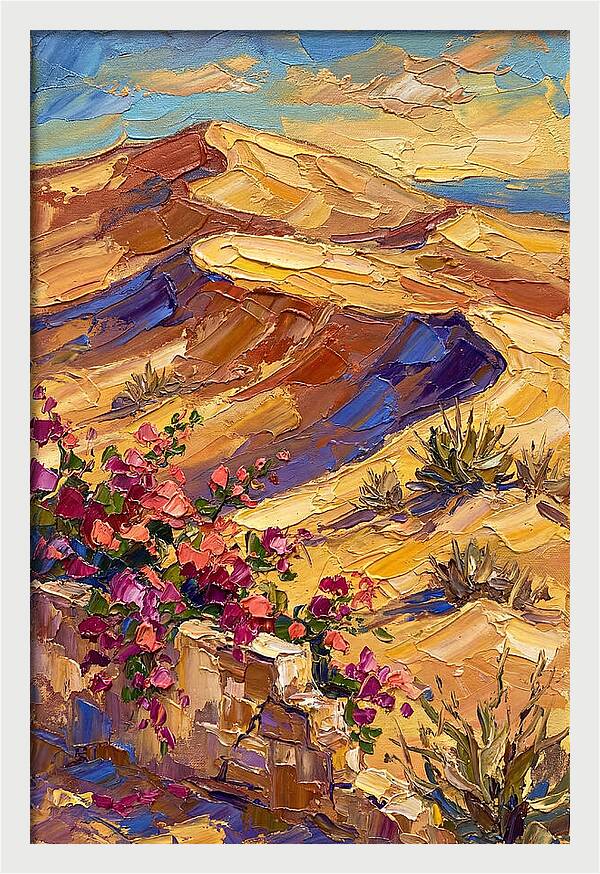 Golden Dunes Under Mediterranean Sky