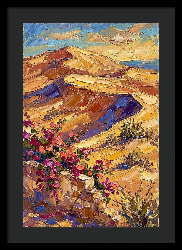 Golden Dunes Under Mediterranean Sky