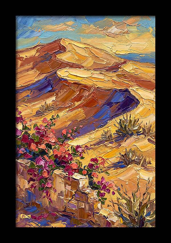 Golden Dunes Under Mediterranean Sky
