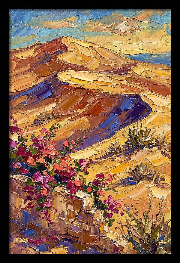 Golden Dunes Under Mediterranean Sky